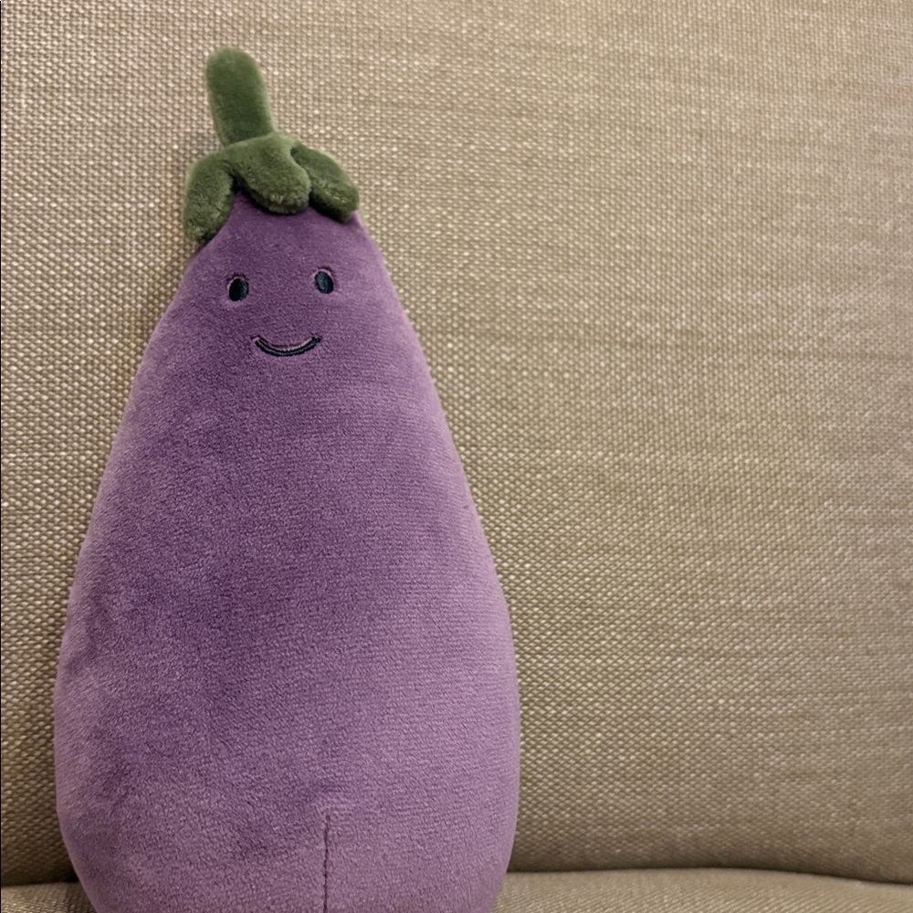Jellycat Purple Vivacious Eggplant
